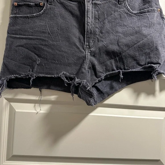 3 Pairs- Abercrombie & Fitch Distressed Denim Women Shorts - Picture 7 of 9
